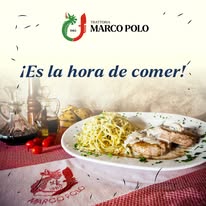 Platillo de pasta y carne